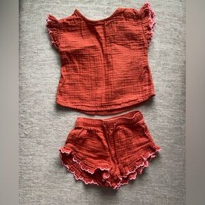 Old Navy Rust Toddler Outfit